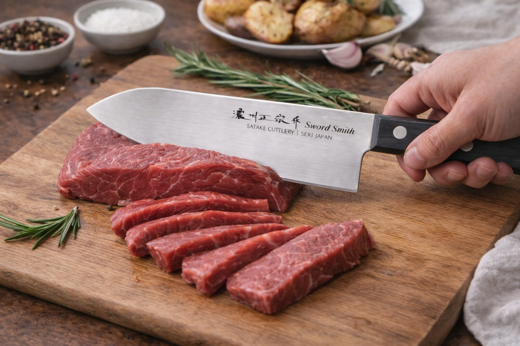 Seki Black 170 Santoku