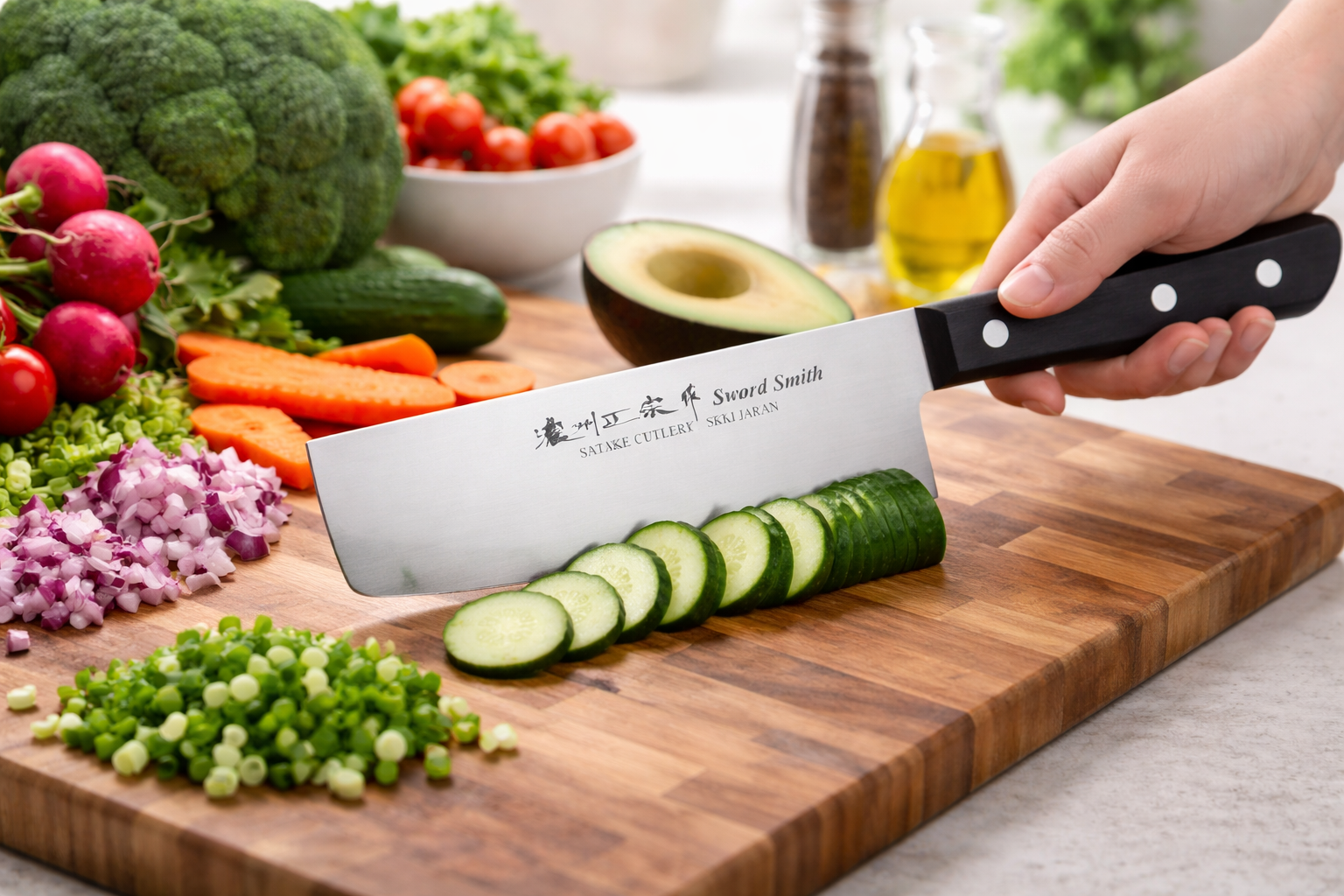 Seki Black 160 Nakiri