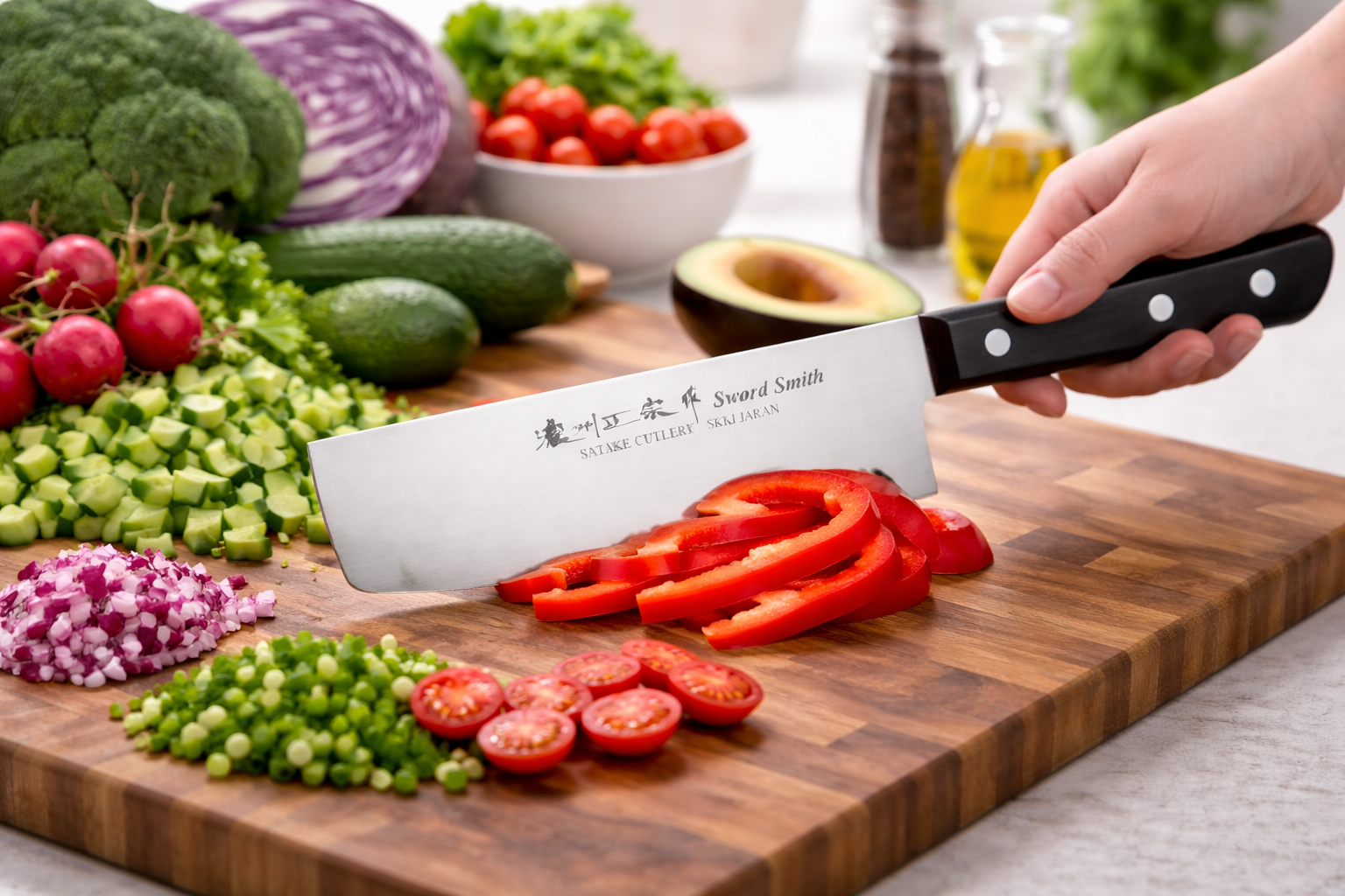 Seki Black 160 Nakiri