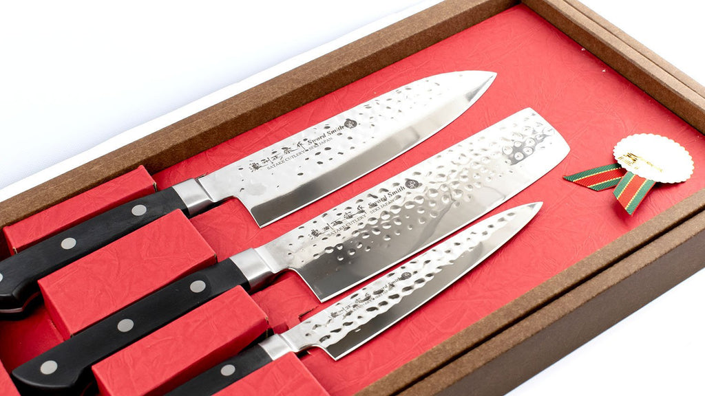 Tsuchime Set of 3 Western Handle