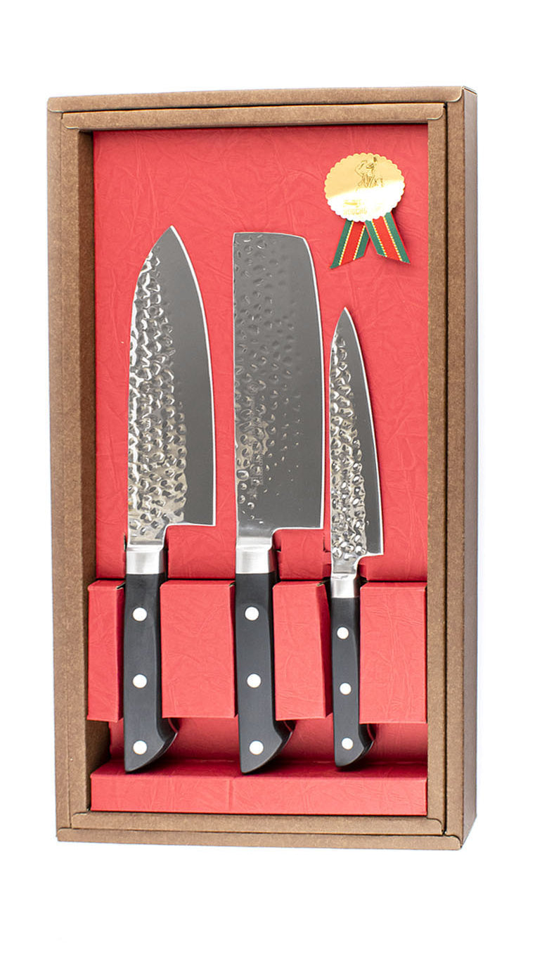 Tsuchime Set of 3 Western Handle